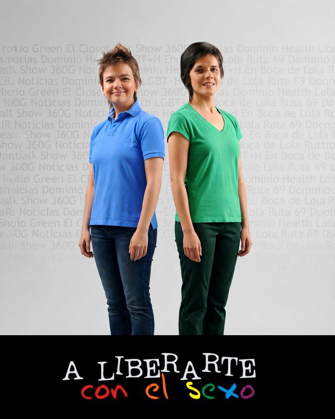 Póster de A Liberarte con el Sexo, programa de DOMINIO G - Televisión LGBT+H de Geo Aragón