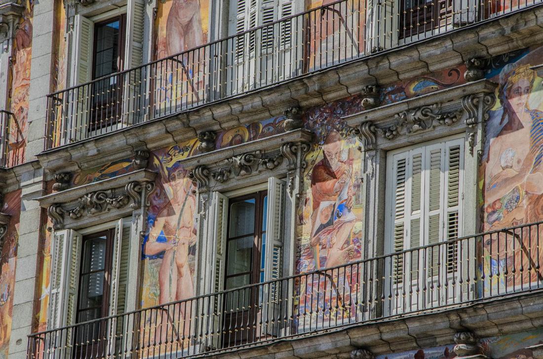 La Plaza Mayor de Madrid, fotografía de Geo Aragón (Siguiendo al Conejo Blanco)