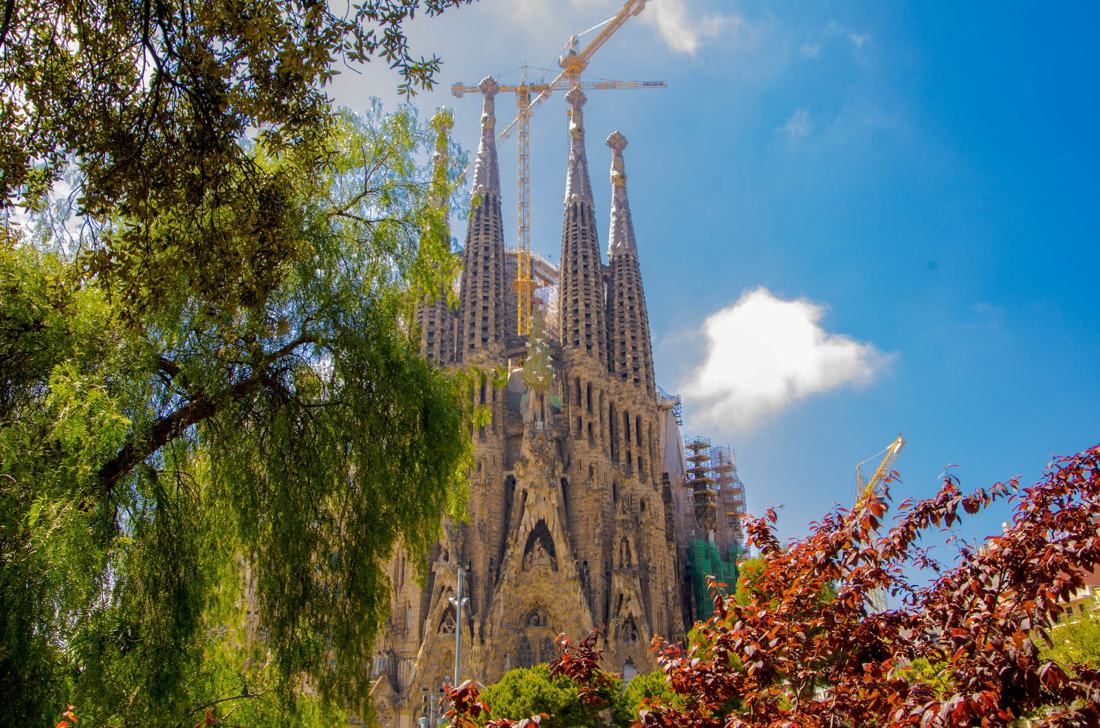 La Sagrada Familia, fotografía de Geo Aragón (Siguiendo al Conejo Blanco)