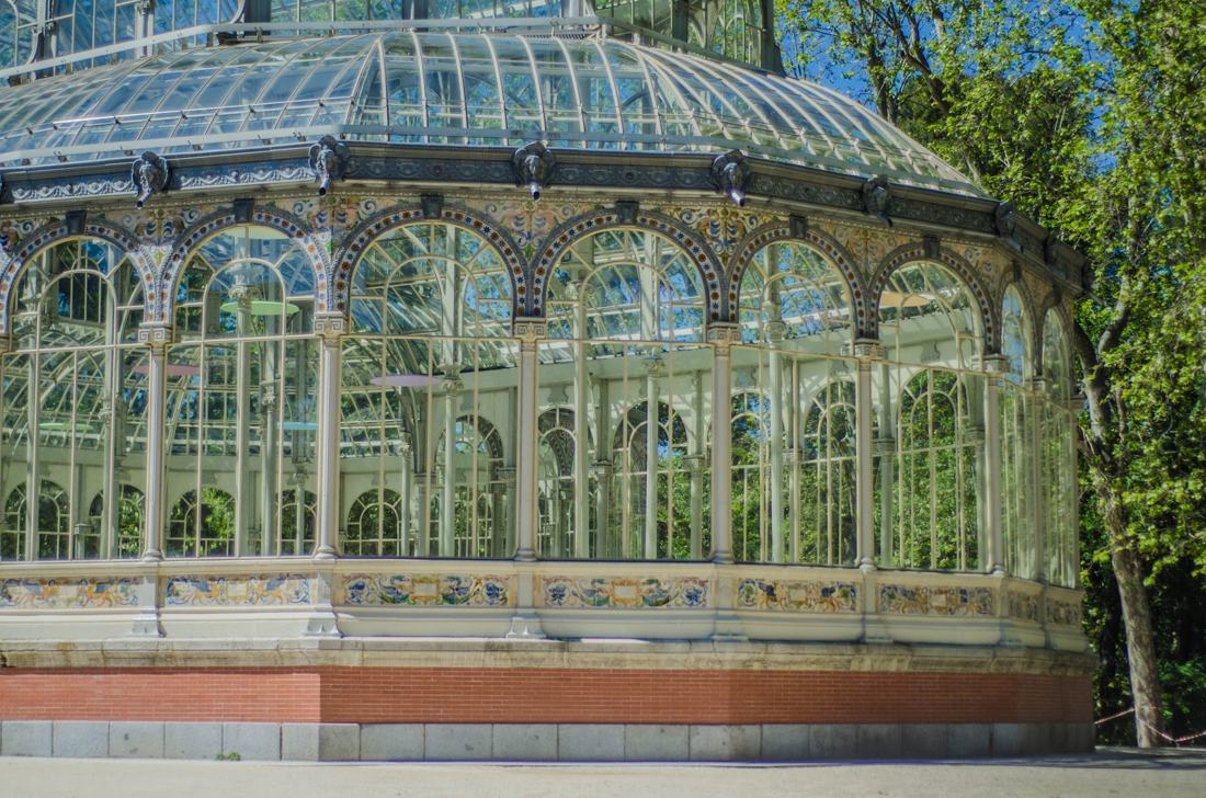 Palacio de Cristal del Retiro, fotografía de Geo Aragón (Siguiendo al Conejo Blanco)