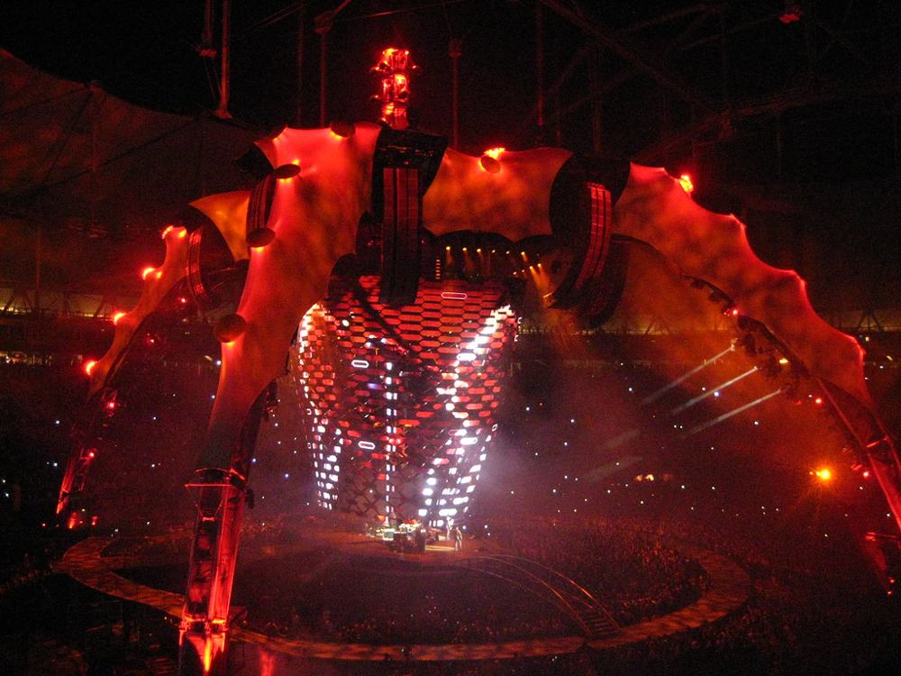 U2 LED Display, fotografía de Geo Aragón