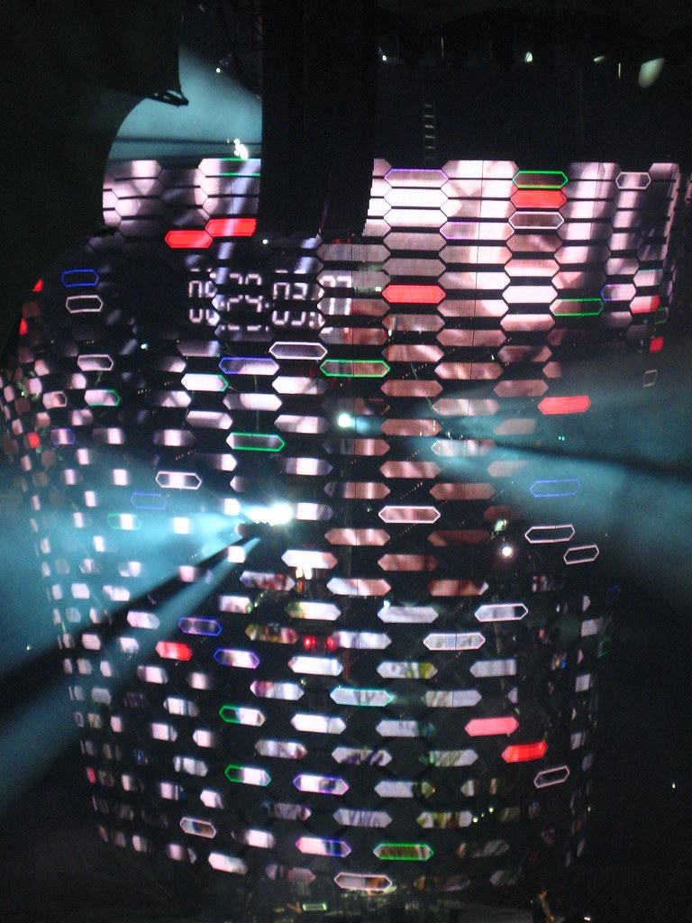 U2 LED Display, fotografía de Geo Aragón