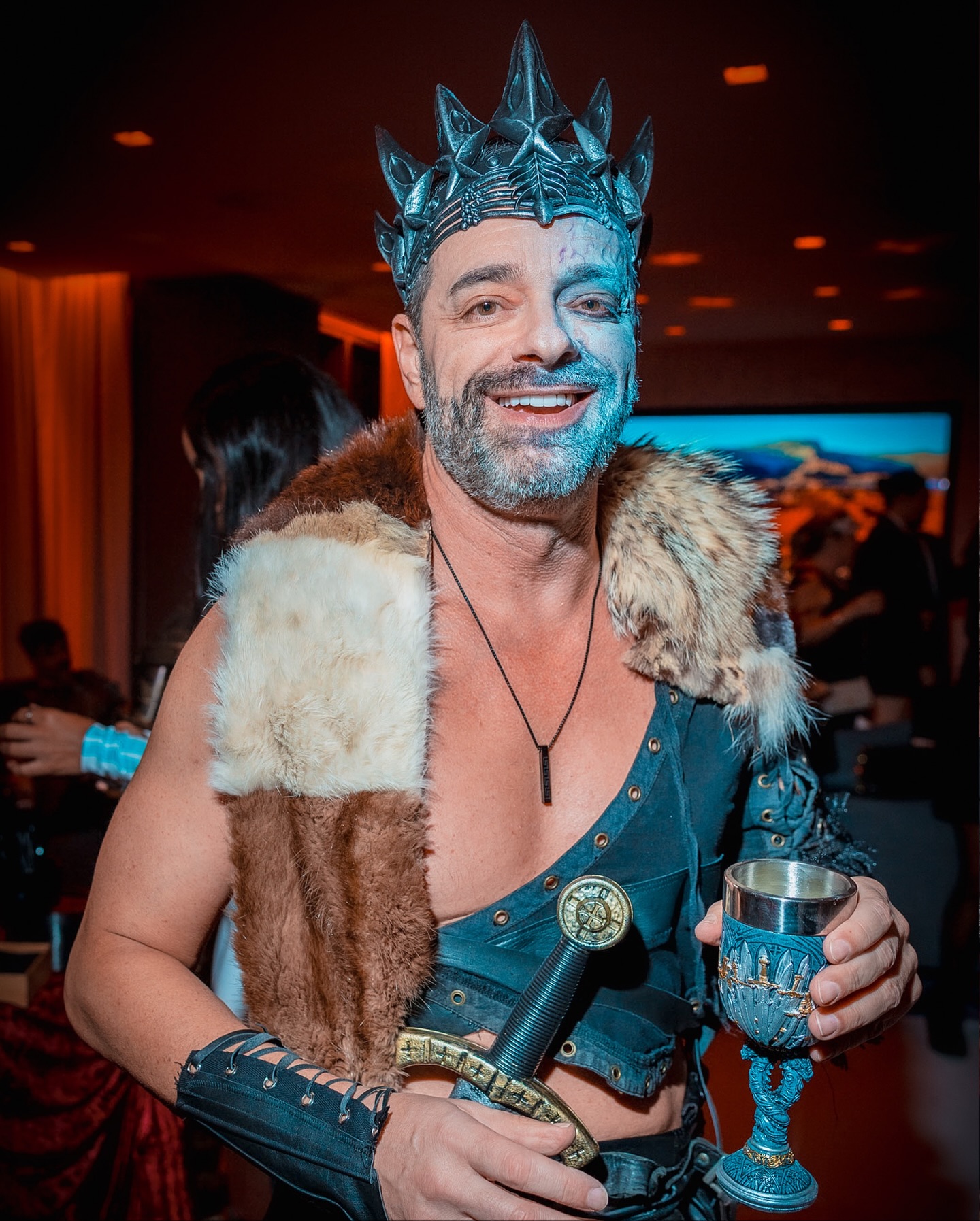 Fiesta de Halloween de Bursor & Fisher en Miami, contenido creado por Geo Aragón, foto 1