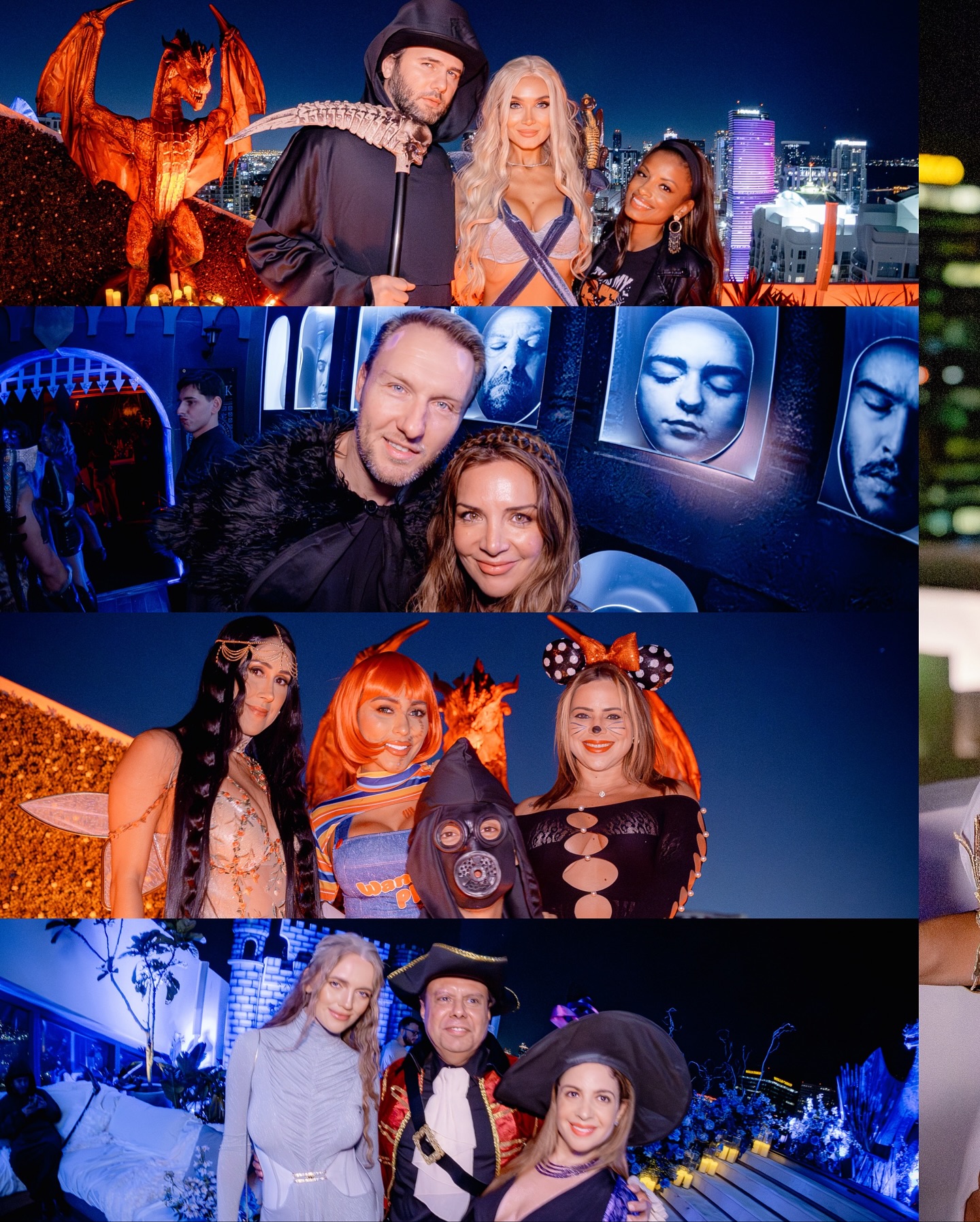 Fiesta de Halloween de Bursor & Fisher en Miami, contenido creado por Geo Aragón, foto 7
